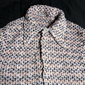Vintage 60s John Weitz Knit Polo Shirt